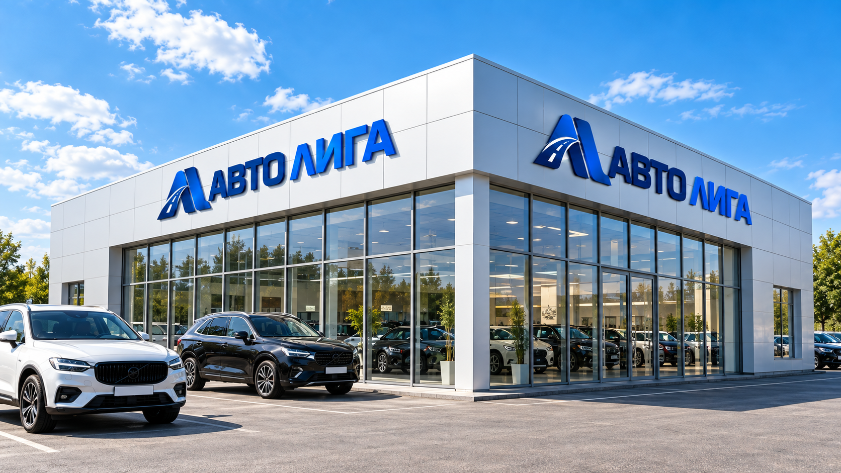 Фирменное изображение автоцентра Авто Лига